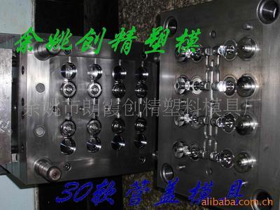 【專業制造蝴蝶翻蓋模具,以及產品加工】價格,廠家,圖片,瓶蓋、瓶塞類,余姚市朗霞創精塑料模具廠-