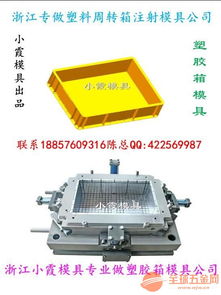 生產塑膠模具加工箱子注射模具