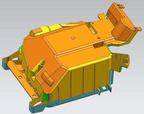 塑膠模具設(shè)計(jì)之機(jī)殼蓋子產(chǎn)品修補(bǔ)片體做法跟講解